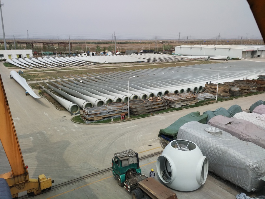 連云港門式起重機監控系統安裝現場一